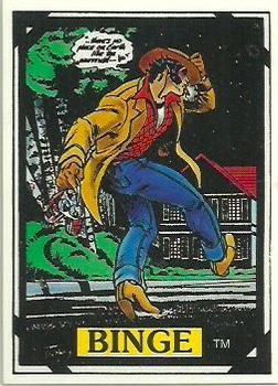 1988 Comic Images Marvel Universe III Wolverine #39 Binge Front