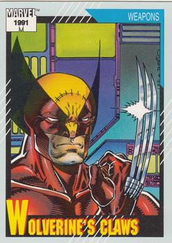 1991 Impel Marvel Universe II #138 Wolverine's Claws Front