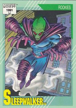 1991 Impel Marvel Universe II #146 Sleepwalker Front