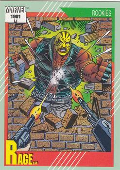 1991 Impel Marvel Universe II #147 Rage Front