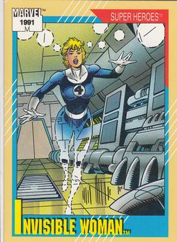 1991 Impel Marvel Universe II #41 Invisible Woman Front