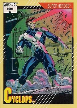 1991 Impel Marvel Universe II #51 Cyclops Front