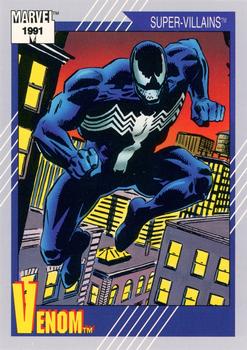 1991 Impel Marvel Universe II #58 Venom Front