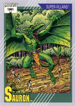 1991 Impel Marvel Universe II #71 Sauron Front