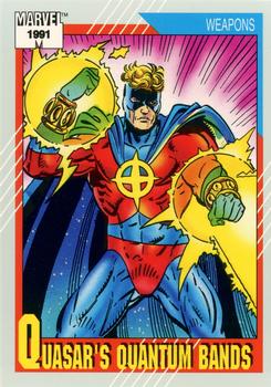 1991 Impel Marvel Universe II #135 Quasar's Quantum Bands Front
