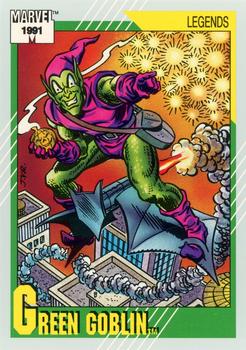 1991 Impel Marvel Universe II #141 Green Goblin Front