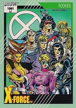 1991 Impel Marvel Universe II #148 X-Force Front