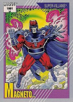1991 Impel Marvel Universe II #57 Magneto Front