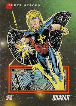 1992 Impel Marvel Universe #2 Quasar Front