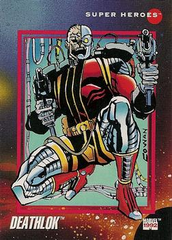 1992 Impel Marvel Universe #45 Deathlok Front