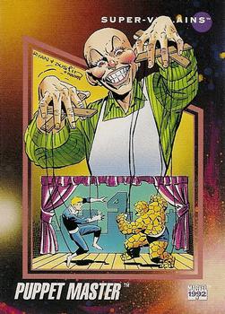 1992 Impel Marvel Universe #107 Puppet Master Front