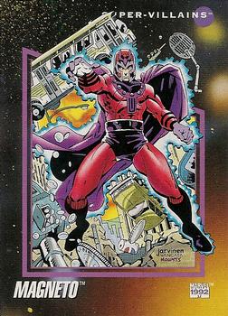 1992 Impel Marvel Universe #112 Magneto Front