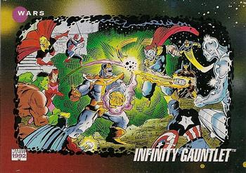 1992 Impel Marvel Universe #189 Infinity Gauntlet Front