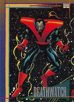 1993 SkyBox Marvel Universe #100 Deathwatch Front