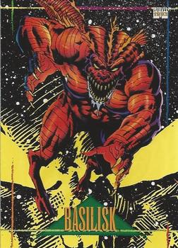 1993 SkyBox Marvel Universe #104 Basilisk Front