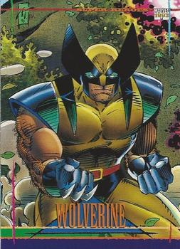 1993 SkyBox Marvel Universe #116 Wolverine Front