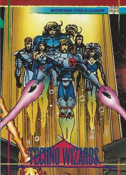 1993 SkyBox Marvel Universe #128 Techno Wizards Front