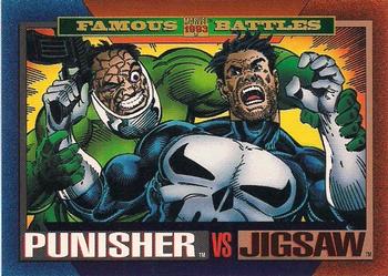 1993 SkyBox Marvel Universe #163 Punisher / Jigsaw Front