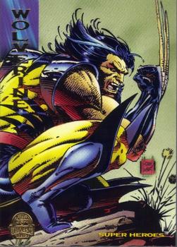 1994 Fleer Marvel Universe #124 Wolverine Front