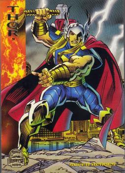 1994 Fleer Marvel Universe #150 Thor Front