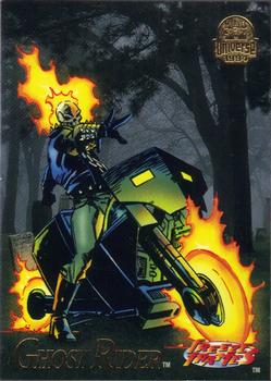 1994 Fleer Marvel Universe #9 Ghost Rider FF Front
