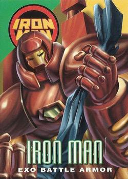 1996 Fleer/SkyBox Marvel Vision #79 Iron Man Front