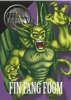 1996 Fleer/SkyBox Marvel Vision #89 Fin Fang Foom Front