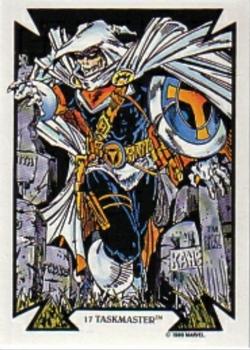 1989 Comic Images Marvel Comics Todd McFarlane  #17 Taskmaster Front
