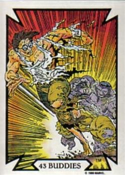 1989 Comic Images Marvel Comics Todd McFarlane  #43 Buddies Front