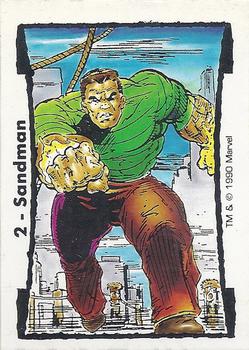 1990 Comic Images Marvel Comics Todd McFarlane Series 2 #2 Sandman Front