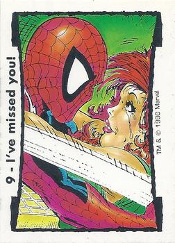 1990 Comic Images Marvel Comics Todd McFarlane Series 2 #9 I've missed you! Front