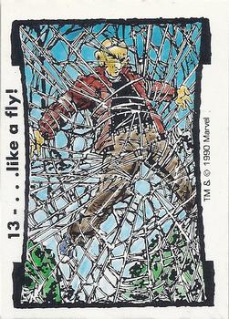 1990 Comic Images Marvel Comics Todd McFarlane Series 2 #13 ...like a fly! Front
