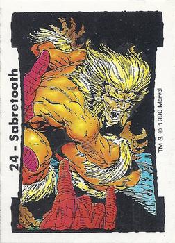 1990 Comic Images Marvel Comics Todd McFarlane Series 2 #24 Sabretooth Front