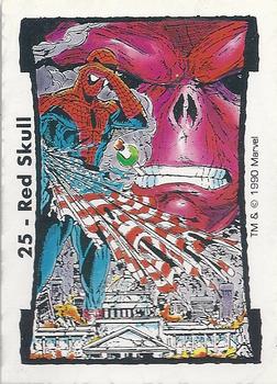 1990 Comic Images Marvel Comics Todd McFarlane Series 2 #25 Red Skull Front