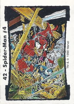 1990 Comic Images Marvel Comics Todd McFarlane Series 2 #42 Spider-Man #4 Front