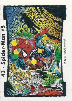 1990 Comic Images Marvel Comics Todd McFarlane Series 2 #43 Spider-Man #5 Front