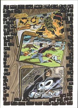1988 Comic Images The Punisher: The Whole Tough Tale #3 The Files Front