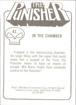 1988 Comic Images The Punisher: The Whole Tough Tale #41 In the Chamber Back