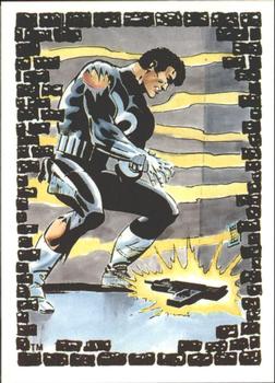 1988 Comic Images The Punisher: The Whole Tough Tale #43 Strategy Time Front