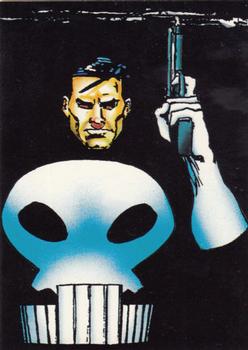 1992 Comic Images Punisher Guts and Gunpowder (Punisher War Journal) #12 Punisher Front