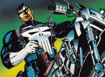 1992 Comic Images Punisher Guts and Gunpowder (Punisher War Journal) #50 Transport Front