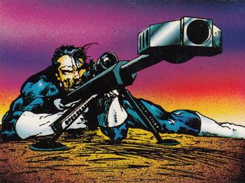 1992 Comic Images Punisher Guts and Gunpowder (Punisher War Journal) #54 Inspirations Front