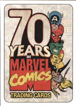 2010 Rittenhouse 70 Years of Marvel Comics #1 Marvel 70th Anniversary [Checklist] Front