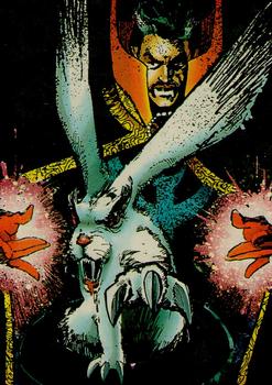 1992 Comic Images The Silver Surfer #21 Doctor Strange Front