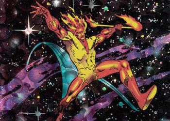 1992 Comic Images The Silver Surfer #24 Firelord Front
