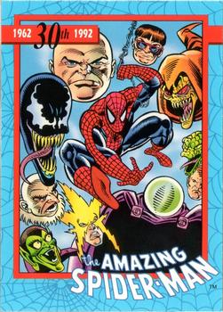 1992 Impel The Amazing Spider-Man 30th Anniversary 1962-92 #SM-5 Enemies Front