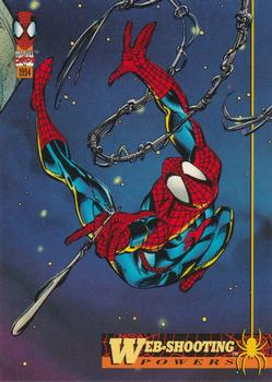 1994 Fleer The Amazing Spider-Man #2 Web-Shooting Front