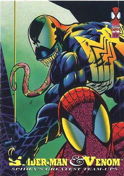 1994 Fleer The Amazing Spider-Man #89 Spider-Man & Venom Front