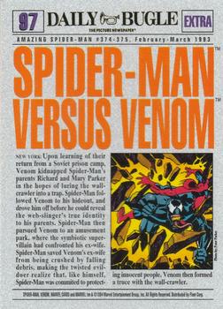 1994 Fleer The Amazing Spider-Man #97 Spider-Man vs. Venom Back