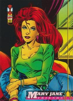 1994 Fleer The Amazing Spider-Man #122 Mary Jane Front